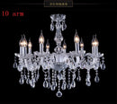 Axyaa Modern Crystal Chandeliers Ceiling Fixture LED K9 Lustre Indoor Pendant Lamp