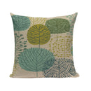 Axyaa Cartoon Plant Sofa Pillowcase - Multicolor Home Decoration