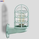 Nordic Glass Outdoor Wall Light with LED, Courtyard & Porch Lamp - Axyaa