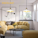 Axyaa Vintage Industrial Style Pendant Lamp Dia 250mm E27 Aluminum Iron Retro Loft