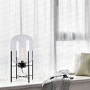 Axyaa Glass Table Lamp: Modern Creative Decoration LED Bedside Light Fixtures