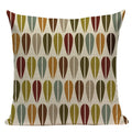 Axyaa Geometric Linen Cushion Cover Multicolour Decorative Pillow for Home Sofa