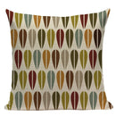 Axyaa Geometric Linen Cushion Cover Multicolour Decorative Pillow for Home Sofa