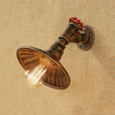 Axyaa Vintage Iron Wall Lamp E27 Sconce for Living Room Bedroom Aisle Pub Club