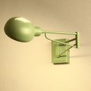 Axyaa Modern Metal Wall Lamp with Scalable Long Arm for Bedside, Work, and Reading