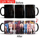 Axyaa Sexy Anime Game Heat Sensitive Color Changing Coffee Mug - Best Gift for Friends