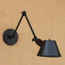Axyaa Vintage LED Wall Light Swing Arm Wall Lamp Industrial Style