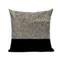 Axyaa Geometric Wave Dots Line Spring Cushion Cover - Black White - Custom Home Decor Pillow Cover