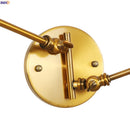Axyaa Industrial Swing Arm Wall Lamp Sconce Edison Vintage Bedroom Bathroom Mirror