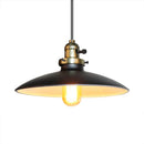 Axyaa Vintage Industrial Style Pendant Lamp Dia 250mm E27 Aluminum Iron Retro Loft