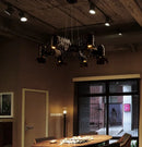 Axyaa Loft Industrial Chandelier: Retro & Creative Lighting for Home, Restaurant, Cafe & Store