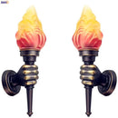 Axyaa Vintage Torch Wall Light Sconce Luminaire – Home Lighting Fixture