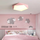 Axyaa Geometric LED Ceiling Lamps for Living Room Aisle and Balcony Lighting