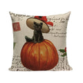 Halloween Skull Masquerade Cushion Cover - Axyaa Branded Decorative Throw Pillow Cover