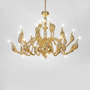 Axyaa Modern Swan Chandelier Nordic LED Lighting for Bedroom and Living Room Decor