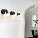 Axyaa Nordic Deer Antlers LED Wall Light Solid Wood Animal Wall Lamp