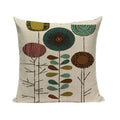 Axyaa Cartoon Plant Sofa Pillowcase - Multicolor Home Decoration