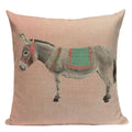 Axyaa Cute Animal Cartoon Home Decor Cushions - Golden Retriever & Koala Pillows