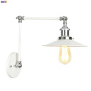 Axyaa Industrial Long Arm LED Wall Lamp for Bedroom & Living Room