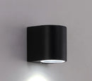 Axyaa LED Waterproof Villa Wall Lamp | Modern Outdoor Semicircular Wall Sconce
