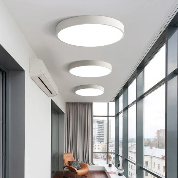 Axyaa Nordic LED Ceiling Lights Ultra Thin Modern Bedroom Lamps