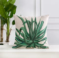 Axyaa Tropical Palm Leaf Cushion Cover 45x45cm