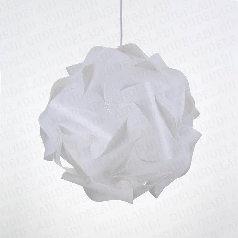 Axya White Jigsaw Pendant Lights 30cm/40cm Modern Decorative Lamp E27 110-240V