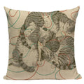 Axyaa Cute Animal Cartoon Home Decor Cushions - Golden Retriever & Koala Pillows