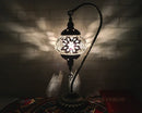 Axyaa Vintage Turkish Mosaic Glass Table Lamp Bedside Bed Light
