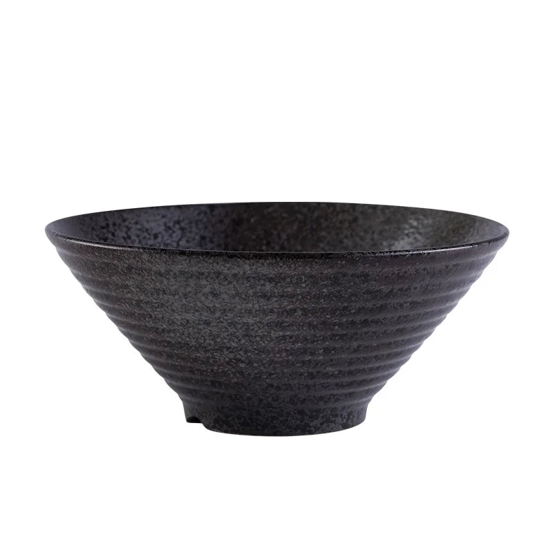 Axya 8" Ramen Soup Bowl - Japanese Ceramic Tableware for Home & Restaurant