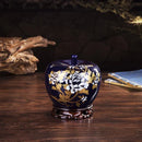 Axyaa Elegant Chinese Cloisonne Vase: Luxury Porcelain Ornament for Home Decor