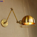 Axyaa Vintage Industrial Wall Sconce Long Arm Lamp retro rustic lighting