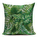 Axyaa Tropical Plant Banana Leaf Throw Pillow Cover for High Quality Home Decor