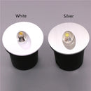 Axyaa LED Wall Stair Light, Aluminum Recessed Step Pathway Lamp for Corner, AC85-265V