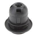 Axyaa E27/E14 Lamp Bulb Holder | Lighting Accessory Fitting Socket Base | Black/White, 110-220V