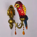 Axyaa Glass Parrot Pendant Chandelier for Luxury Spaces