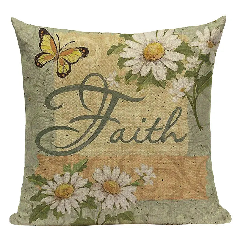Axyaa Nordic Animal Plant Decorative Pillow Case Covers for Sofa