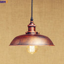 Axyaa Rustic Pendant Light Retro Vintage Edison Style Loft Industrial Lamp