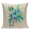 Axyaa Boho Kilim Leaf Cushion Cover - Retro Middle Eastern Style Home Decor