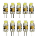 Axyaa LED Mini G4 Bulb COB 80LM 12V Bi-pin Chandeliers 10PCS