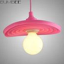 Axyaa Colorful Silicone Pendant Light Decor Home Lighting E27 Hanging Lamp