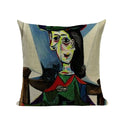 Axyaa Picasso Paintings Decorative Cushion Covers - Starry Night & Abstract Art
