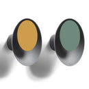 Colorful Round LED Wall Lamp Nordic Style Rotatable 300° Axyaa Brand