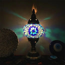 Axyaa Vintage Art Deco Mosaic Table Lamp Handcrafted Glass Bed Light Night Lights