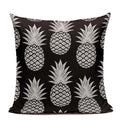 Colorful Pineapple Ananas Decor Cushion Cover by Axyaa - Modern Tropical Print