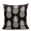 Colorful Pineapple Ananas Decor Cushion Cover by Axyaa - Modern Tropical Print
