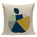 Axyaa Simple Geometry Pillowcase - Zebra Leopard Print Home Cushion
