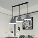 Axyaa Nordic Pendant Lights for Dining Room - LED Indoor Lamp E27, Single to Three Heads AC110-220V
