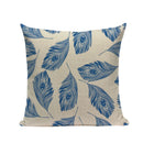 Axyaa Cotton Linen Feather Cushion Cover for Home Decor