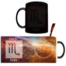 Axyaa Aquarius Constellations Ceramic Coffee Mug: Heat Sensitive Color Changing Magic Tea Cup